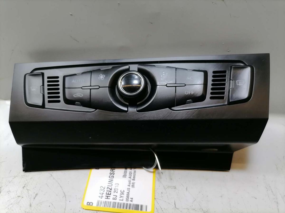 Audi A4 8K B8 original Heizungsregulierung Klimabedienteil Bj.2010